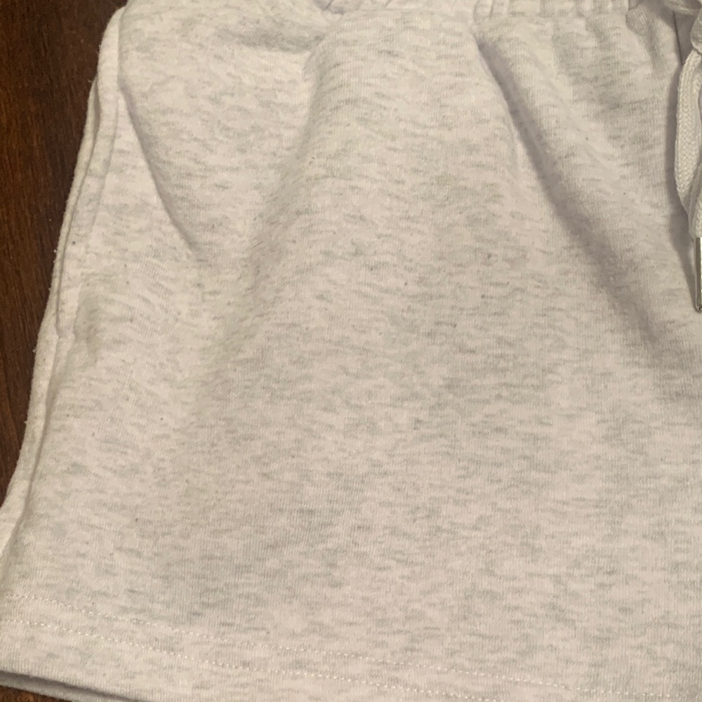 Better Together Women's Soft Gray Drawstring Shorts - Picture 4 of 9